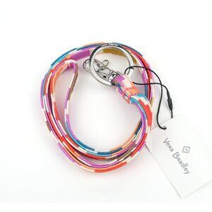 Vera Bradley Hacienda Diamonds Lighten Up Lanyard NWT
